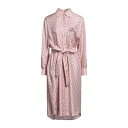 【送料無料】 ランバン レディース ワンピース トップス Midi dresses Pink