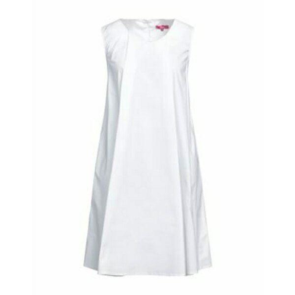 【送料無料】 シーエル レディース ワンピース トップス Midi dresses White