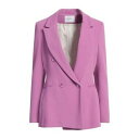 【送料無料】 ソーアリュール レディース ジャケット&ブルゾン アウター Blazers Purple(4)