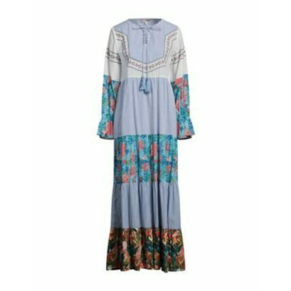 【送料無料】 コナー & ブレイク レディース ワンピース トップス Maxi dresses Blue