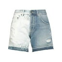 【送料無料】 ドンダップ レディース デニムパンツ ボトムス Denim shorts Blue