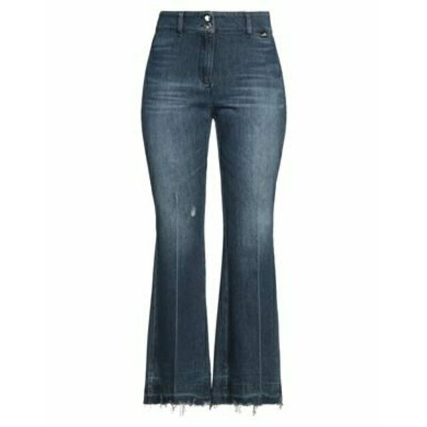 【送料無料】 モスキーノ レディース デニムパンツ ボトムス Jeans Blue