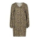 【送料無料】 キャラクター レディース ワンピース トップス Mini dresses Beige