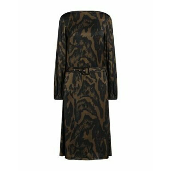 【送料無料】 カオス レディース ワンピース トップス Midi dresses Green