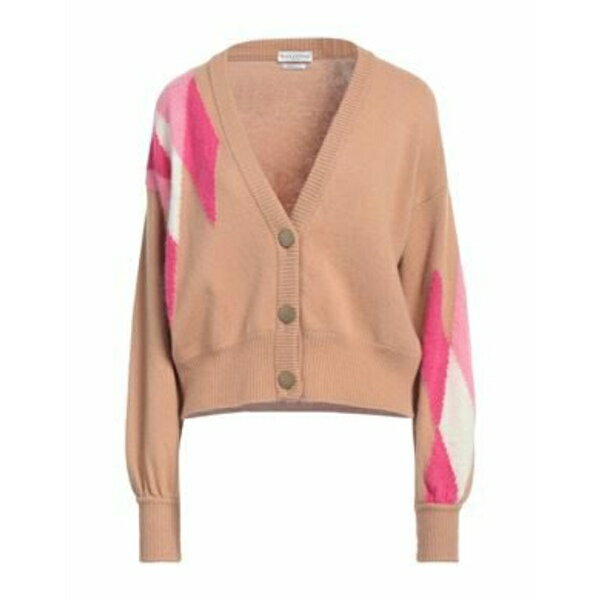 【送料無料】 バランタイン レディース カーディガン アウター Cardigans Beige