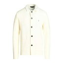 【送料無料】 パオローニ メンズ カーディガン アウター Cardigans White