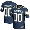 ゲームデイグレーツ メンズ ユニフォーム トップス Georgia Tech Yellow Jackets GameDay Greats NIL PickAPlayer Football Jersey Gold