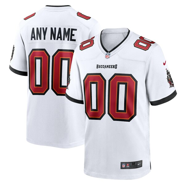 ナイキ メンズ ユニフォーム トップス Nike Tampa Bay Buccaneers Custom Game Jersey White