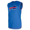 ニューエラ タンクトップ  メンズ ニューエラ メンズ Tシャツ トップス Buffalo Bills New Era Tank Top Royal