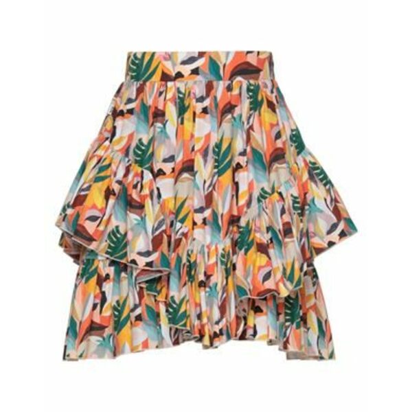 【送料無料】 ジジル レディース スカート ボトムス Mini skirts Orange