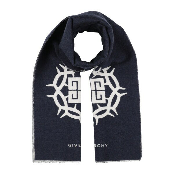 【送料無料】 ジバンシー メンズ マフラー・ストール・スカーフ アクセサリー Scarves Blue