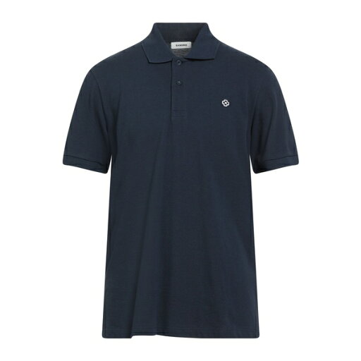 【送料無料】 サンドロ メンズ Tシャツ トップス Polo shirts Blue