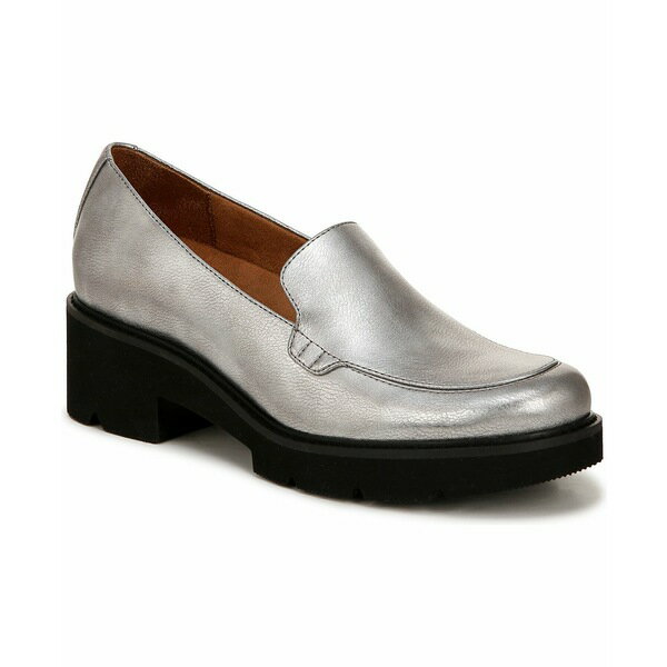 ナチュライザー レディース スリッポン・ローファー シューズ Cabaret Lug Sole Loafers Pewter Faux Leather