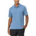 ヘインズ メンズ Tシャツ トップス Men's Performance Short Sleeve Polo Blue Dive