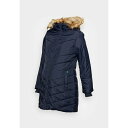 モダーンエターニティ レディース コート アウター LEXIE LENGTH CHEVRON PUFFER MATERNITY - Winter coat - navy