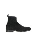 【送料無料】 サントーニ メンズ ブーツ シューズ Ankle boots Black