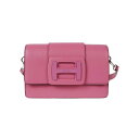 ホーガン レディース ショルダーバッグ バッグ H-bag Logo Plaque Crossbody Bag ROSA