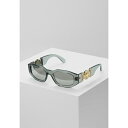 ヴェルサーチ レディース サングラス＆アイウェア アクセサリー VERSACE BIGGIE UNISEX - Sunglasses - transparent grey