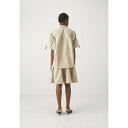 スリーワンフィリップリム レディース ワンピース トップス DRAPED SHIRT DRESS - Shirt dress - khaki