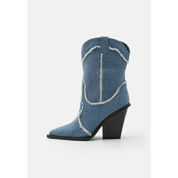 レイド レディース ブーツ シューズ KANON - High heeled ankle boots - blue