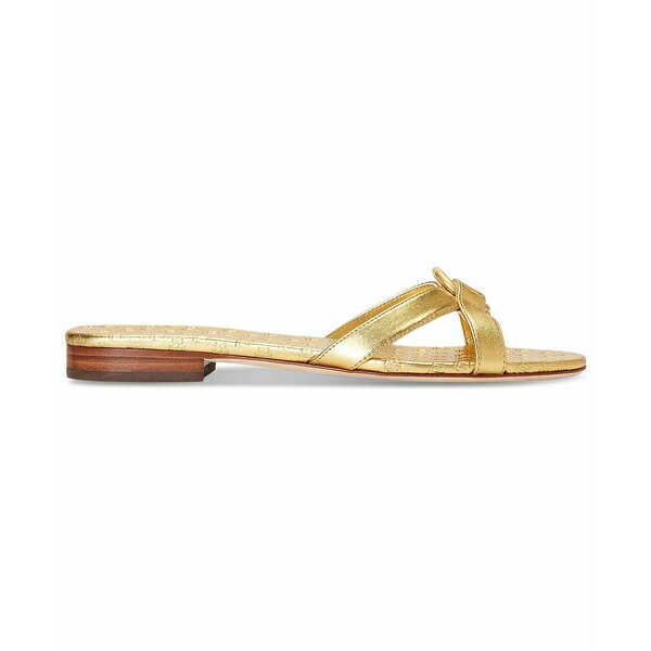 ե ǥ  塼 Women's Emmy Slide Flat Sandals Modern Gold