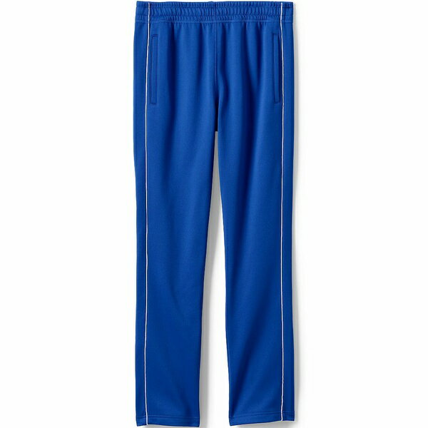 ランズエンド レディース カジュアルパンツ ボトムス Women's School Uniform Active Track Pants Cobalt