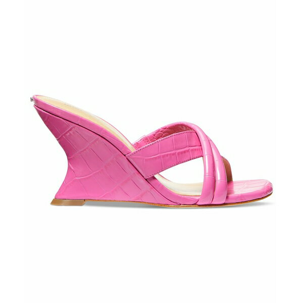 マイケル コース マイケルコース レディース サンダル シューズ Women's Nadina Mule Wedge Sandals Cerise