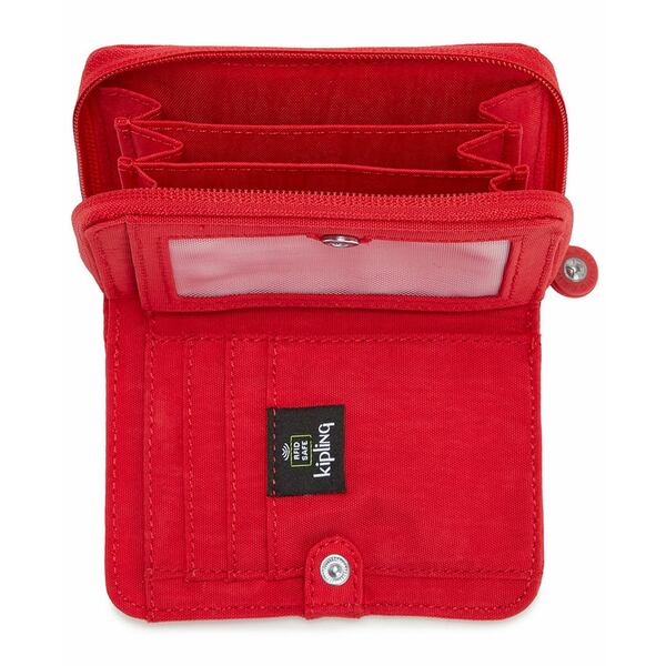 キプリング キプリング レディース 財布 アクセサリー Money Love Nylon RFID Wallet Red Rouge