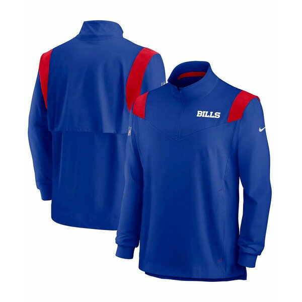 ナイキ ブルゾン レディース ナイキ レディース ジャケット＆ブルゾン アウター Men's Royal Buffalo Bills 2021 Sideline Coaches Repel Quarter-Zip Jacket Royal