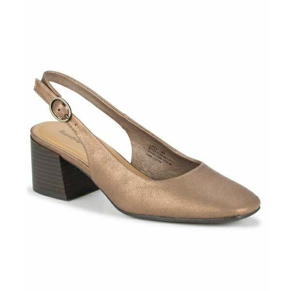 ベアトラップス レディース ヒール シューズ Women's Ester Block Heel Slingback Pumps Bronze