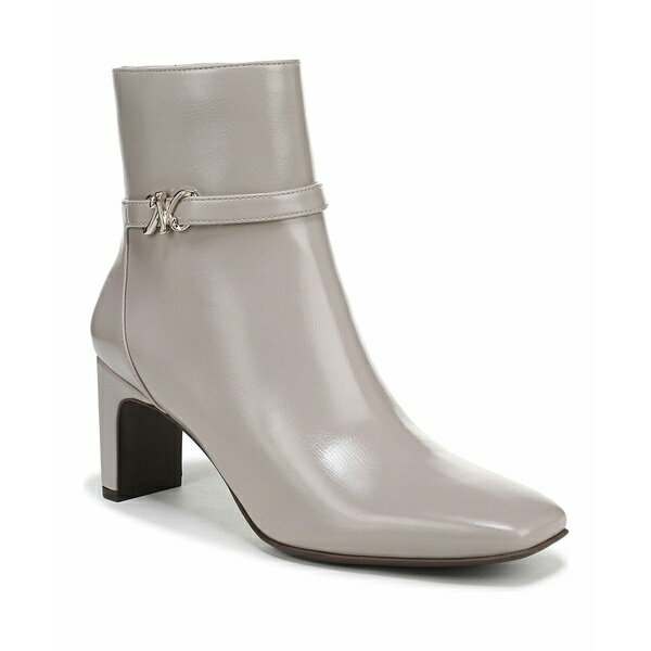 ナチュライザー レディース ブーツ シューズ Women's Nanette Zip Short Boots Soft Mink Grey Faux Le..