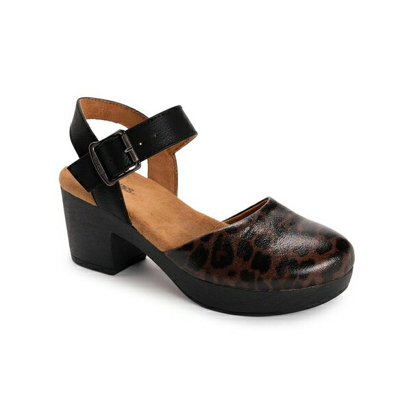 asty㤨֥९륯 ǥ  塼 Women's Merritt Closed Toe Quarter Strap Shoe Leopard/ blackפβǤʤ28,980ߤˤʤޤ