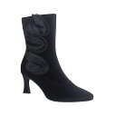 インポ レディース ブーツ シューズ Women's Vanguard Memory Foam Stretch Booties Black