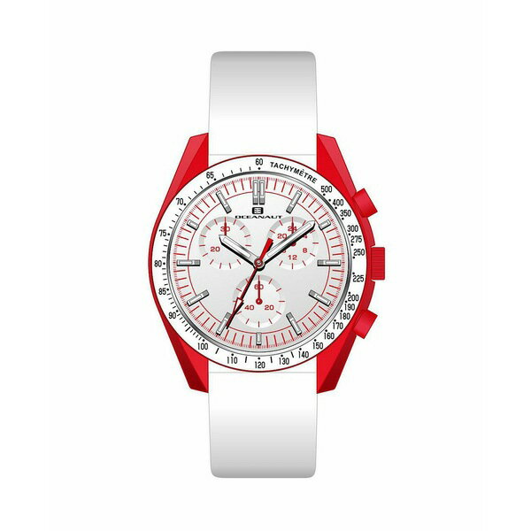 オーシャナット メンズ 腕時計 アクセサリー Men's Orbit White Dial Watch - OC7587 White