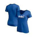 ファナティクス レディース Tシャツ トップス Women's Royal New York Giants Hometown Collection Wildca...