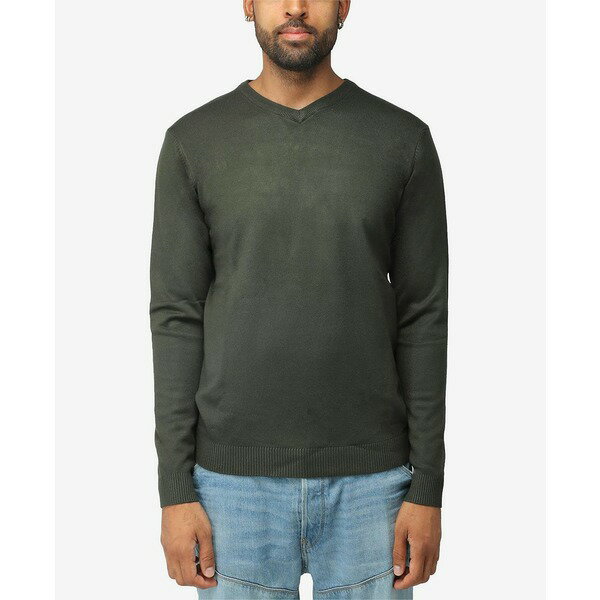 å쥤  ˥å&  Men's Basic V-Neck Pullover Midweight Sweater...