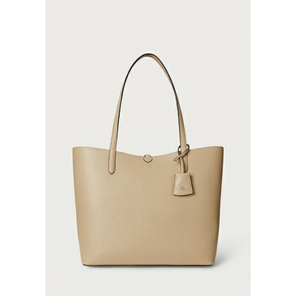 ラルフローレン レディース トートバッグ バッグ FAUX LEATHER LARGE REVERSIBLE TOTE BAG - Tote bag - sand dune/sunset