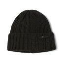 コロンビア レディース 帽子 アクセサリー Agate Pass Cable Knit Beanie Black(4)