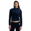ジューシークチュール レディース パーカー・スウェットシャツ アウター Heritage Mock Neck Track Jacket with Back Gr...