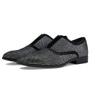 ステイシーアダムス メンズ ドレスシューズ シューズ Starleigh Rhinestone Slip-On Black/Silver