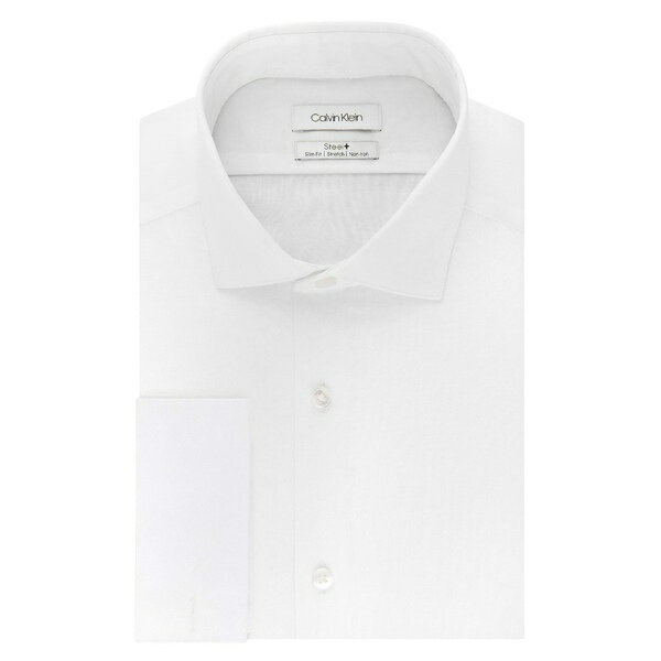 Х󥯥饤   ȥåץ Dress Shirt Slim Fit Non Iron Stretch Solid Fren...