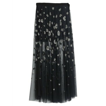 ワンダリング WANDERING レディース スカート ボトムス Long skirts Black