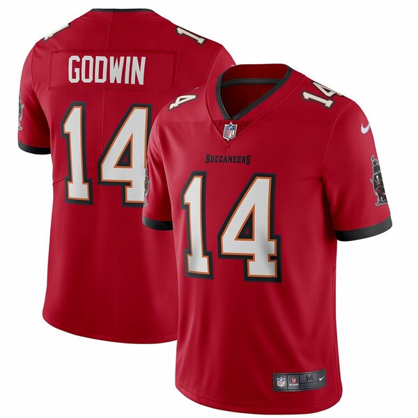 ナイキ メンズ パーカー・スウェットシャツ アウター Men's Tampa Bay Buccaneers Vapor Limited Jersey - Chris Godwin Uy Red/tmb