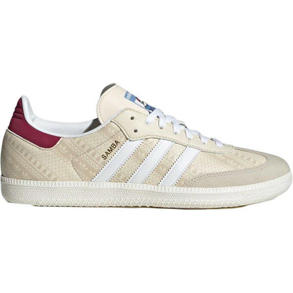 adidas アディダス メンズ スニーカー 【adidas Samba】 サイズ US_8.5(26.5cm) Wonder White Legacy Burgundy 1