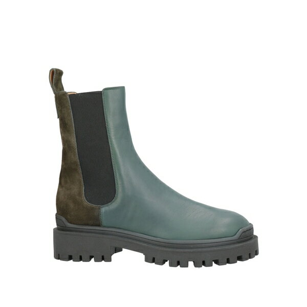 【送料無料】 ハイ レディース ブーツ シューズ Ankle boots Green