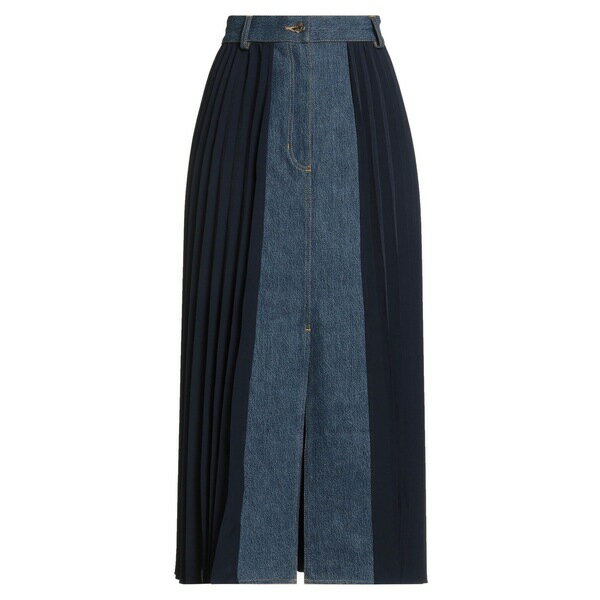 【送料無料】 サンドロ レディース スカート ボトムス Midi skirts Blue