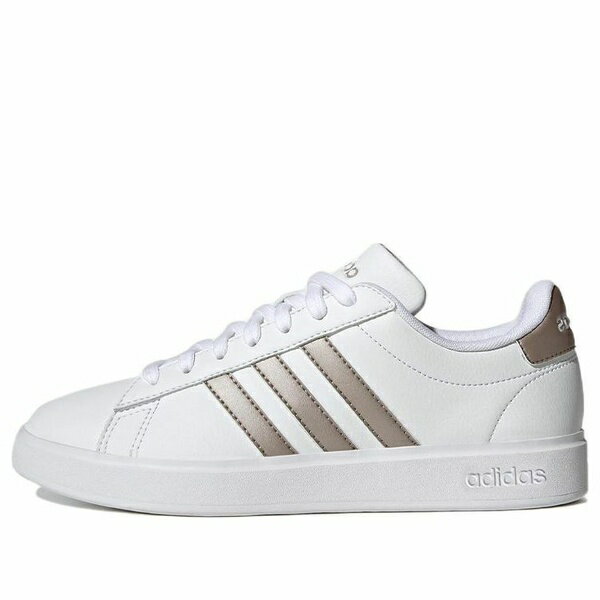 adidas アディダス レディース スニーカー 【(WMNS) adidas Grand Court 'White Platinum Metallic' GW9215】 サイズ US_W_10.5