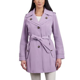 ロンドンフォグ トレンチコート レディース ロンドンフォグ レディース ジャケット＆ブルゾン アウター Women's Petite Single-Breasted Belted Trench Coat Thistle