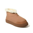 ディアフォームズ レディース ブーツ シューズ Fireside by Dear foams Women's Shearling Warm Up Bootie Driftwood