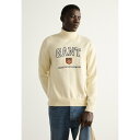 ガント メンズ ニット&セーター アウター GRAPHIC TURTLENECK - Jumper - cream